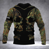 Personalized German Solider Camo Hoodie 3D Printed QTDT0812