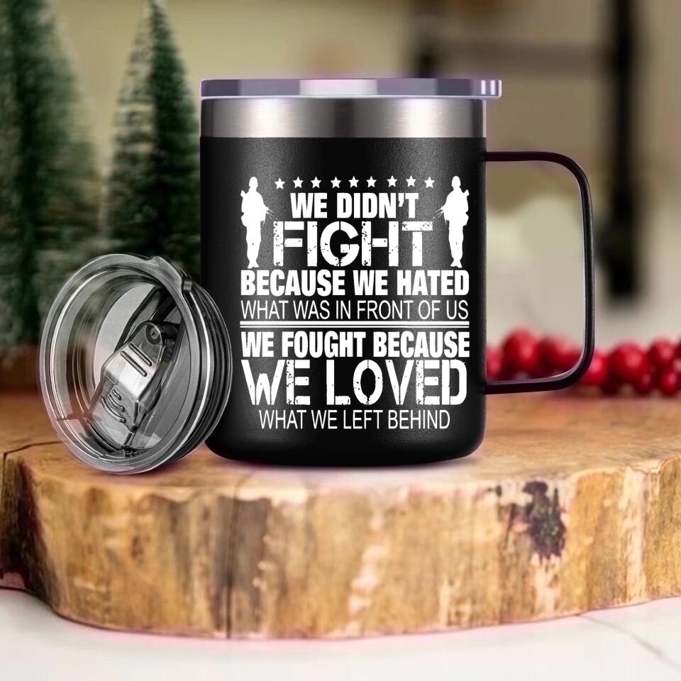 Personalized German Solider/ Veteran With Your Unit Logo Laser Handle Cup Printed 22DEC-HY08