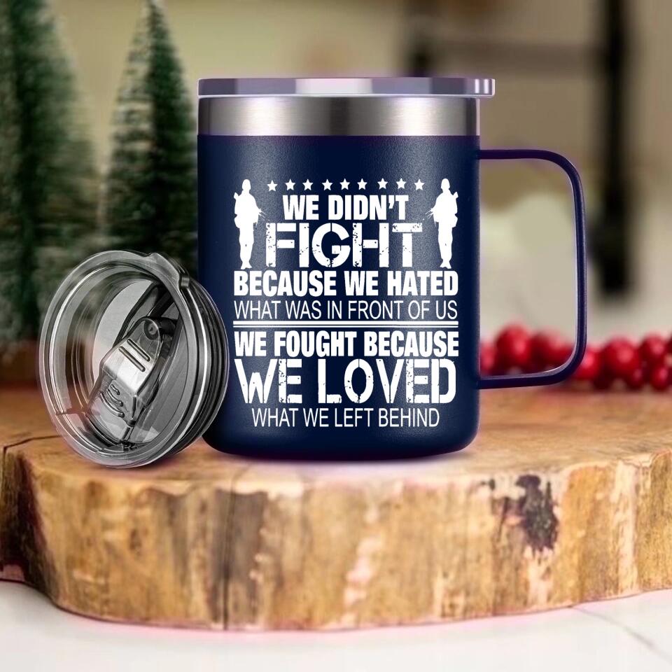 Personalized German Solider/ Veteran With Your Unit Logo Laser Handle Cup Printed 22DEC-HY08