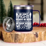 Personalized US Solider/ Veteran With Your Unit Logo Laser Handle Cup Printed 22DEC-HY08