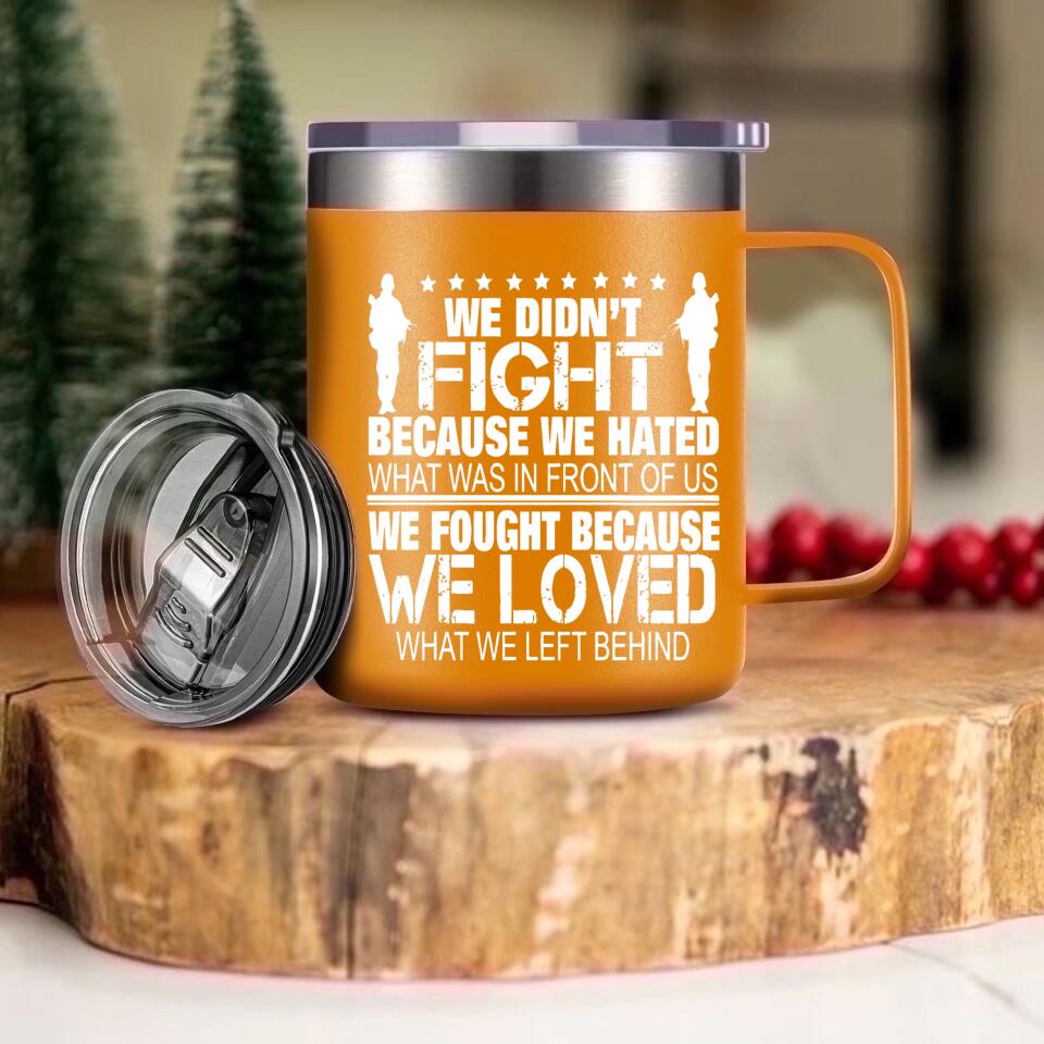 Personalized UK Solider/ Veteran With Your Unit Logo Laser Handle Cup Printed 22DEC-HY08