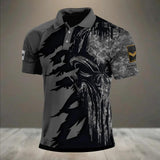 Personalized Canadian Veteran/ Solider Rank Polo Shirts 3D Printed QTHQ1012