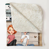 Personalized To My Dear Daughter-In-Law You Are My Sunshine I Love You Quilt Blanket Printed 22DEC-DT26