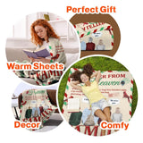 Personalized A Letter From Heaven Memorial Person Family Gifts Quilt Blanket Printed PNDT2812