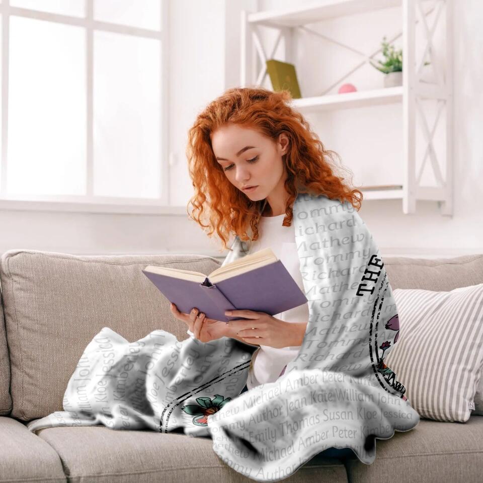 Personalized The World's Best Grandma Quilt Blanket Printed QTDT2912