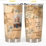 Personalized Couple To My Husband Our Life Ain't No Fairy Tale But Still You Are My King Forever Tumbler Printed PNDT2912