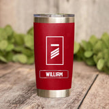 Personalized German Veteran/Soldier Rank Camo Tumbler Printed 22DEC-DT30