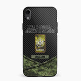Personalized Canadian Once A Soldier Always A Soldier Camo Phonecase 3D Printed 23JAN-HY03