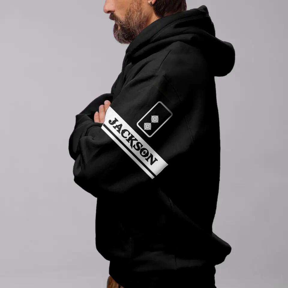 Personalized UK Solider/ Veteran I Can't Go To Hell The Devil Still Has Restraining Order Against Me Hoodie 3D Printed 23JAN-DT03