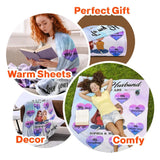 Personalized To My Husband Love Your Wife Couple Gisfts  Quilt Blanket Printed PNHQ0301
