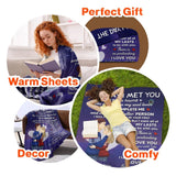 Personalized The Day I Met You I Have Found The One Whom My Soul Loves You Complete Me And Make Me A Better Person Couple Quilt Blanket Printed PNDT050123