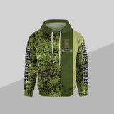 Personalized Danish Solider/ Veteran One A Soldier Always A Soldier Rank Camo Hoodie or Sweater 3D Printed QTDT0601