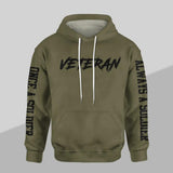 Personalized I Am A Canadian Veteran I Would Put The Uniform Back On Once A Soldier Always A Soldier Rank Hoodie Or Sweatpant 3D Printed 23JAN-HQ10