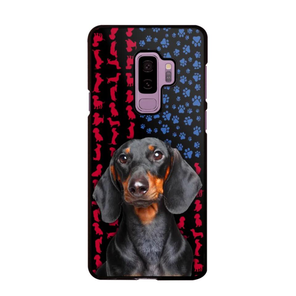 Personalized Image Your Dachshund Phonecase 3D Printed 23JAN-HQ10