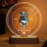 Personalized Your Song with Name Couple Led Lamp Printed PNHQ1001