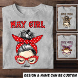Personalized May Girl Printed Tshirt 23JAN-HQ30