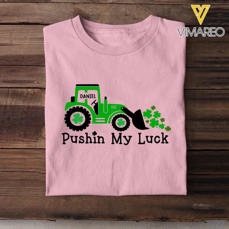 Personalized Punshin My Luck Truck Kid Tshirt Printed QTVQ0102