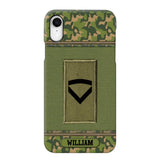 Personalized Norwegian Soldier/Veteran Phonecase Printed 23JAN-DT31
