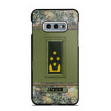 Personalized Netherland Soldier/Veteran Phonecase Printed 23JAN-DT31