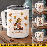 Personalized Dwarf Grandma & Kid Name Mug Printed 23FEB-HQ03