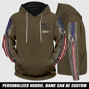 Personalized Deer Hunting Lovers  Hoodie 3D Printed QTVQ0402