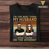 Personalized I'm the best thing Couple Tshirt Printed QTHQ1002