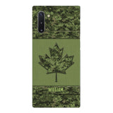 Personalized Canadian Army Camo  Phonecase DMVQ1603