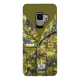 Personalized Canadian Soldier Camo Printed 22MAY-DT10