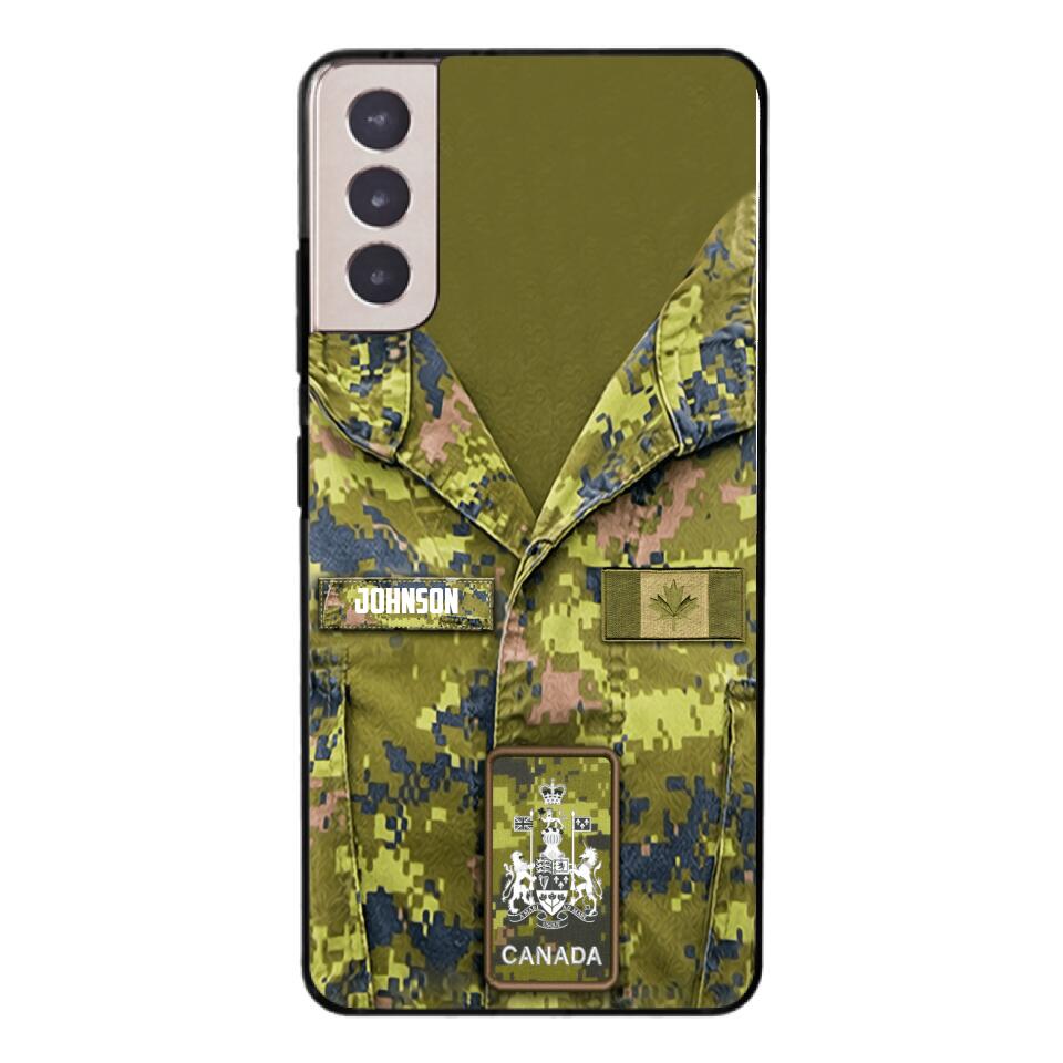Personalized Canadian Soldier Camo Printed 22MAY-DT10