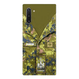Personalized Canadian Soldier Camo Printed 22MAY-DT10