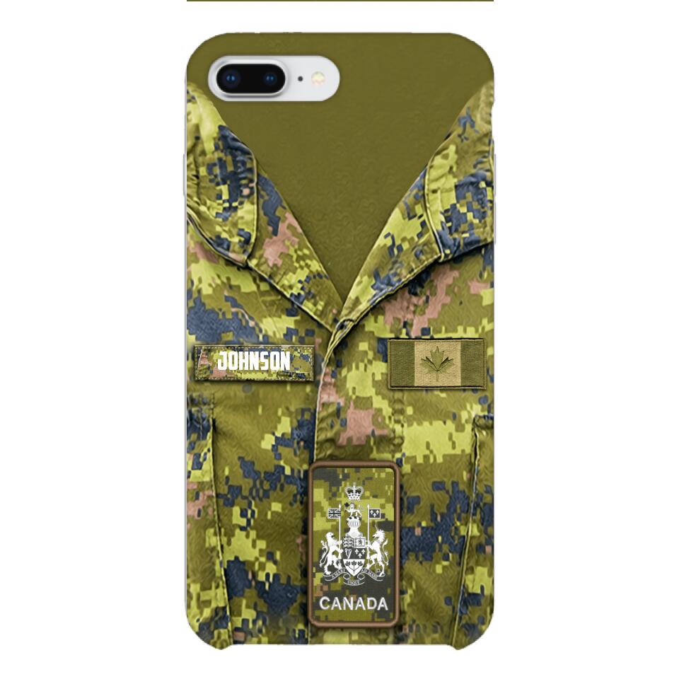 Personalized Canadian Soldier Camo Printed 22MAY-DT10