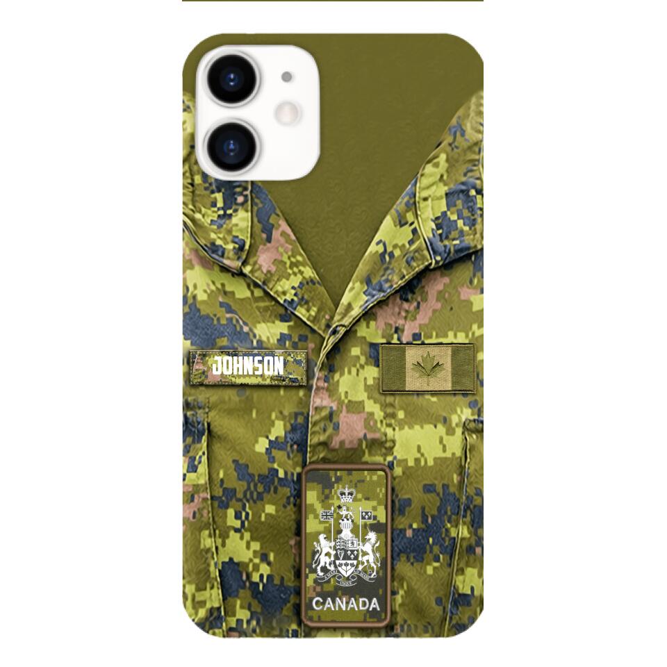 Personalized Canadian Soldier Camo Printed 22MAY-DT10