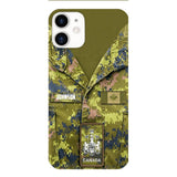 Personalized Canadian Soldier Camo Printed 22MAY-DT10