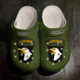 Personalized US Division Clog Slipper Shoes Printed 23FEB-DT24