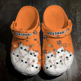 Personalized Life Is Better With Cats CatMom Fur Mama Cat Lovers Gifts Clog Slipper Shoes Printed 23FEB-DT23