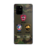 Personalized Swiss Soldier/ Veteran Logo Camo Phonecase Printed 23MAR-DT08