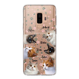 Personalized Upload Your Cat Photo Cat Lovers Silicon Phonecase 23MAR-DT22