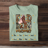 Personalized Fur Baby Mama With Pet Name T-shirt Printed PNBQT1804