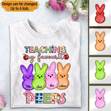 Personalized Teaching My Favourite Peeps Tshirt Printed 23APR-TB20
