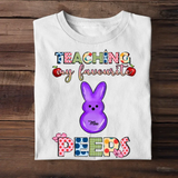 Personalized Teaching My Favourite Peeps Tshirt Printed 23APR-TB20