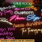 Personalized Upload Your Grandpa/Dad Photo When Tomorrow Starts Without Me, Don't Think We're Far Apart Neon Led Sign Printed PNPN0505