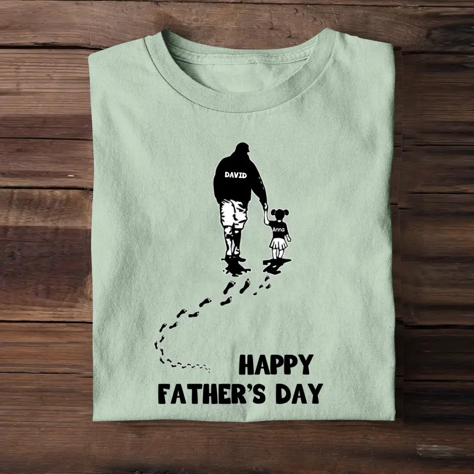 Personalized Happy Father's Day Tshirt Printed QTPN0505