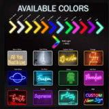Personalized In Teacher Classroom It's Okay To Everyone Is Welcome Here Neon Led Sign Printed PNPN0805