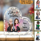 Personalized Like Mother Like Daughter Acrylic Plaque Printed PTN1105