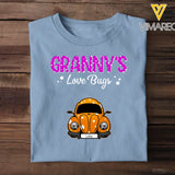 Personalized Granny's Love Bugs Car with Kid Name T-shirt Printed QTDT1505
