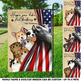 Personalized Hope You Like Fur Babies Dog Lovers Cat Lovers Gift Garden Flag Printed QTHQ1505