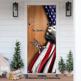 Personalized Hope You Like Fur Babies Dog Lovers Cat Lovers Flag Door Cover Printed QTBQT1905