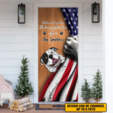 Personalized Hope You Like Fur Babies Dog Lovers Cat Lovers Flag Door Cover Printed QTBQT1905