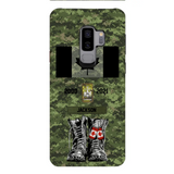 Personalized Canadian Army Camo Phone Case Printed QTDT3003