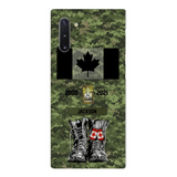 Personalized Canadian Army Camo Phone Case Printed QTDT3003